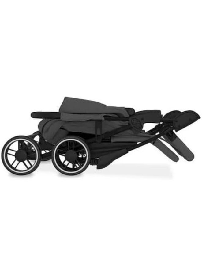 Twins Baby Stroller for Twin Pushchair for Infant and Toddler, light Grey - Image 3